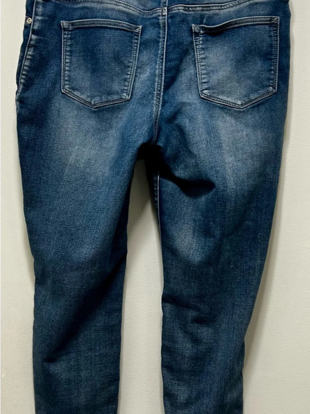 Maurices Dark Wash Ripped Skinny Jeans
